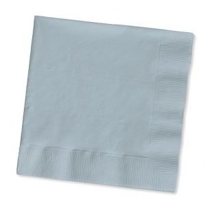 Silver Dinner Napkins