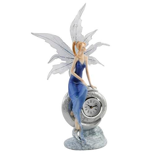 Juliana Figurine Moonlit Fantasy Sat With Clock