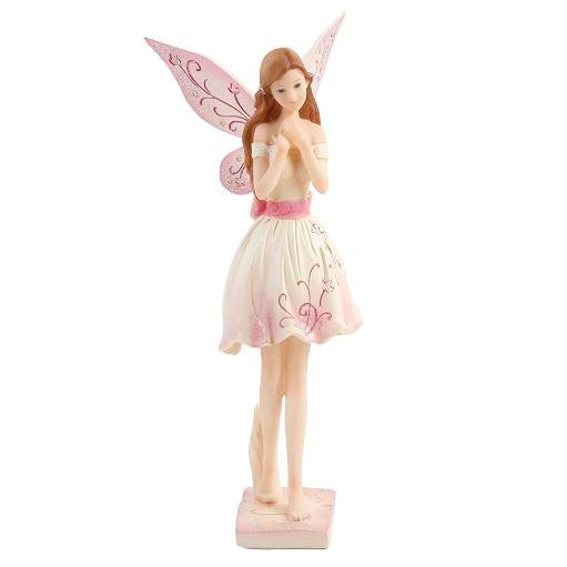 Juliana Daydream fairy Standing/Arms up Pink H/Lights Crystals