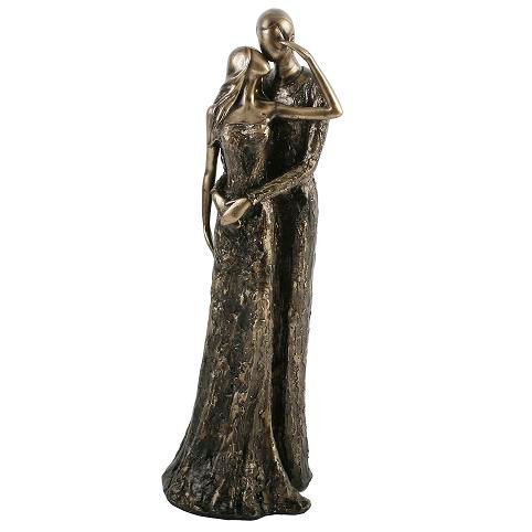 Juliana Rustic Bronze Figurine Couple Back To Front