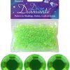 Diamante Diamonds Lime Green