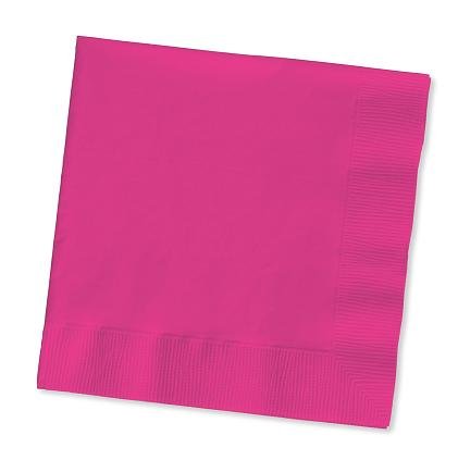 Magenta Lunch Napkins Value Pack