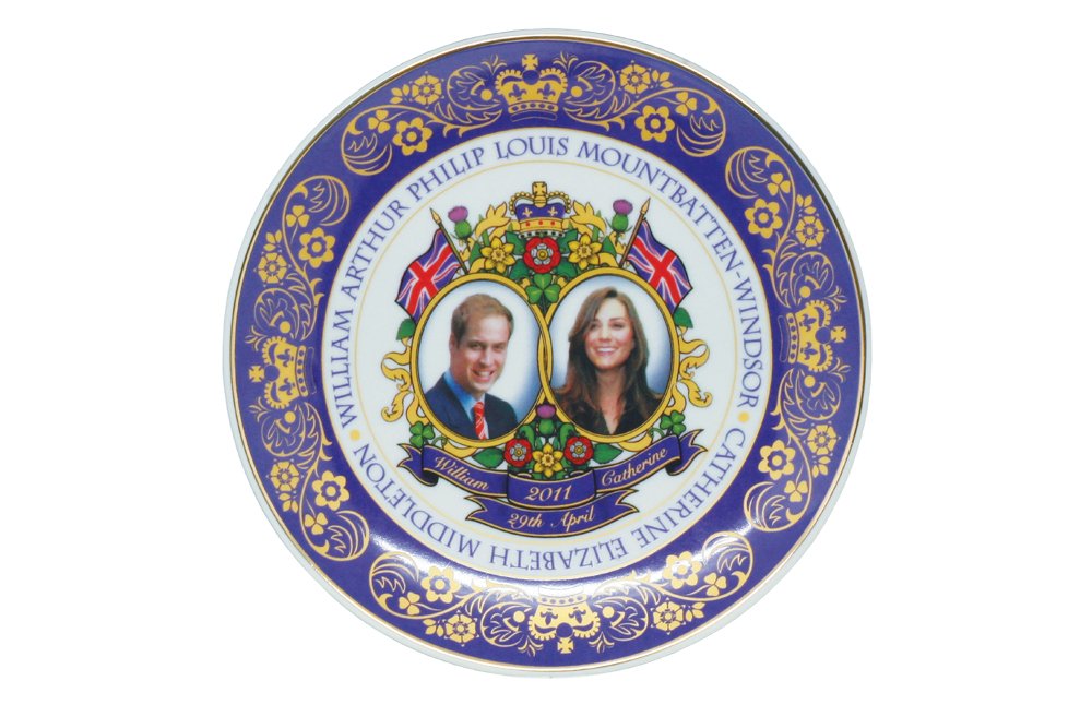 Royal Wedding Collage Plate 15cm