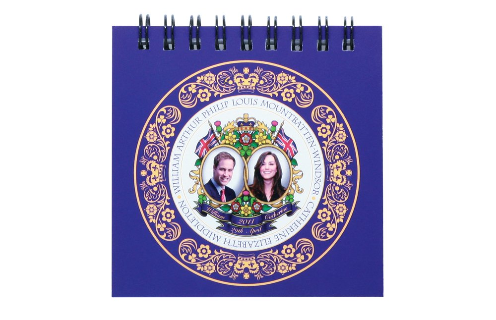 Royal Wedding Notepad 9cm