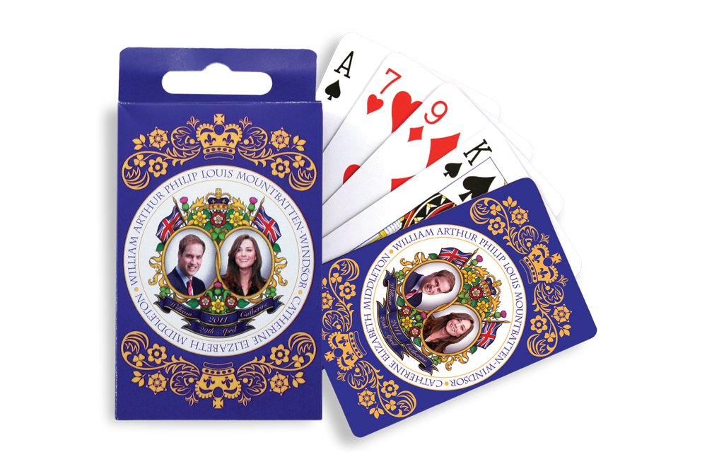 Royal Wedding Playing Cards