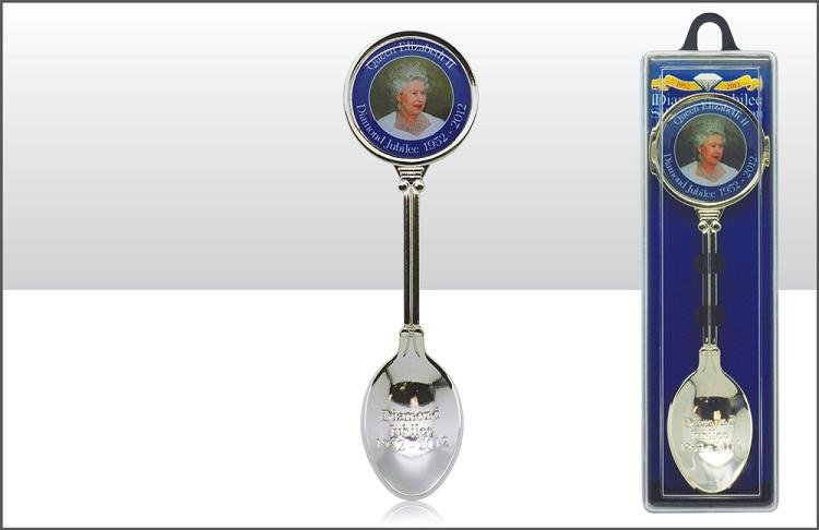Queen's Diamond Jubilee Silver Spoon