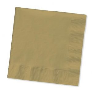 Gold Lunch Napkins