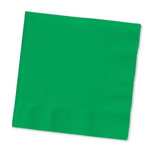 Emerald Green Lunch Napkins Value Pack