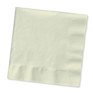 Ivory Lunch Napkins