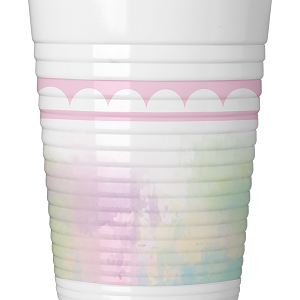Believe in Unicorn Plastic Cups