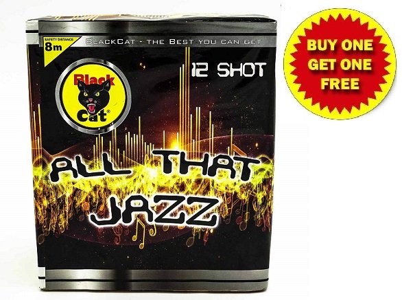 All That Jazz Roman Candle Cake