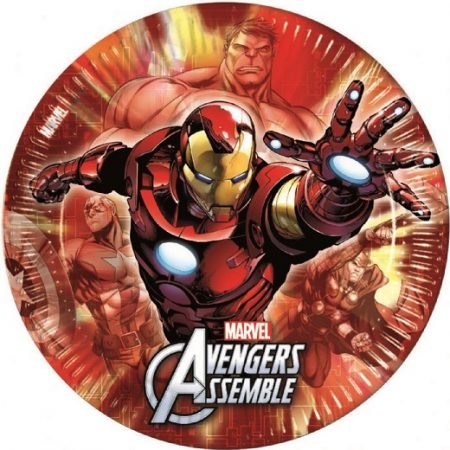 Avengers Assemble Plates