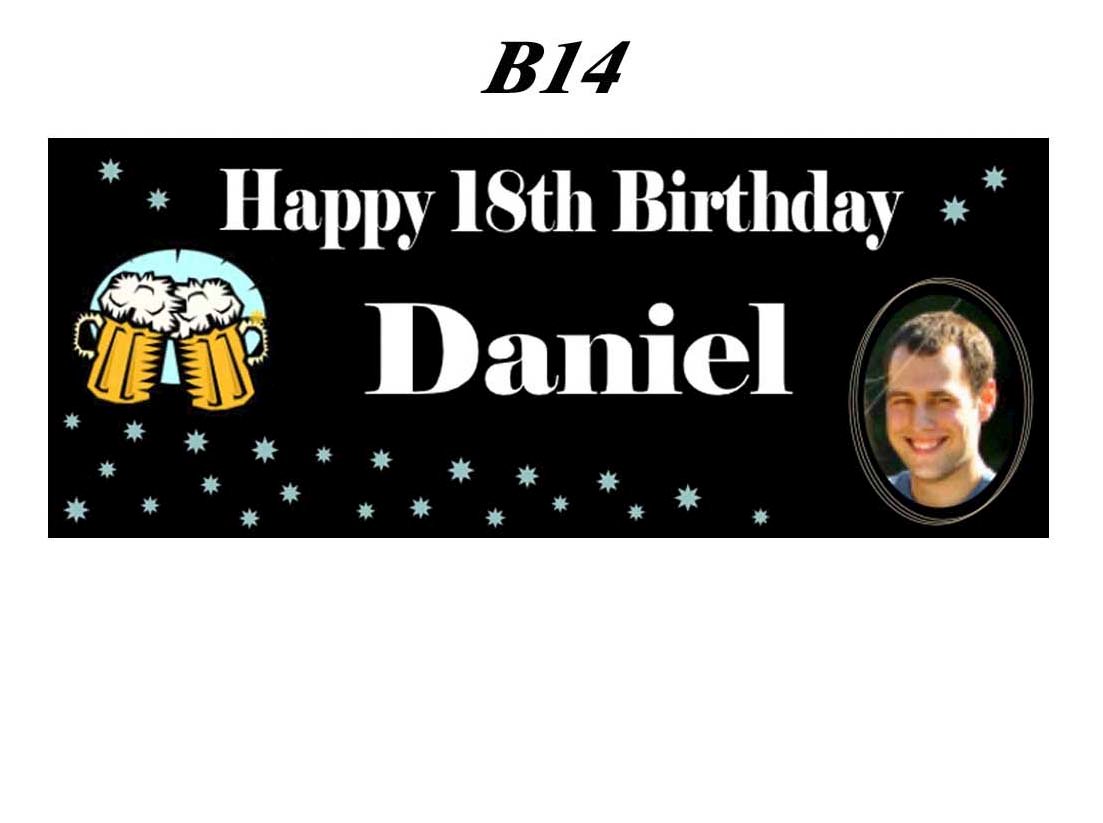 Happy Birthday Banner B14