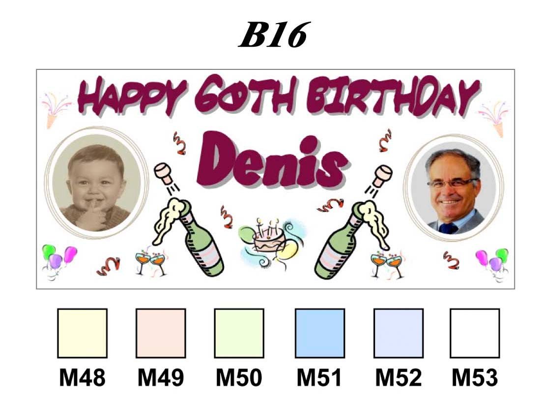 Happy Birthday Banner B16