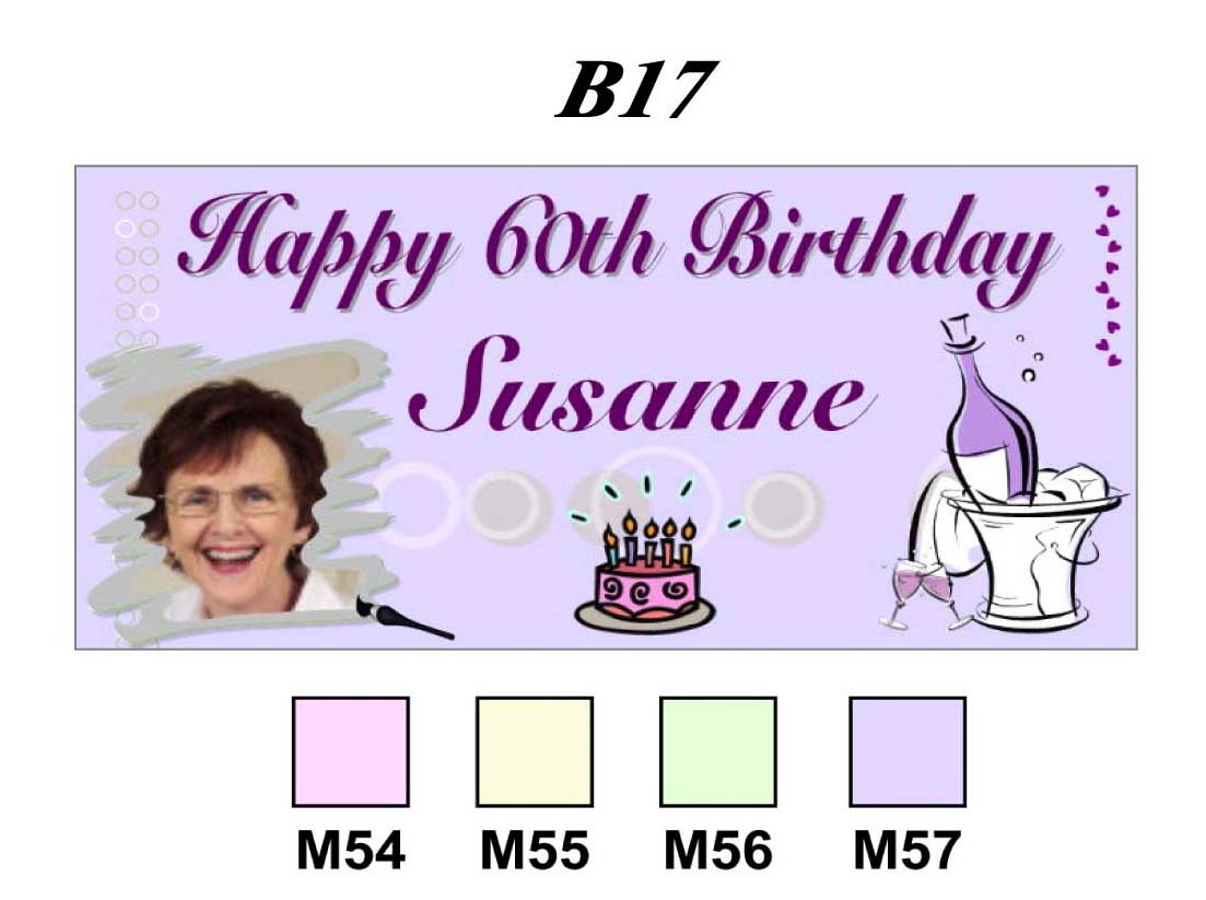 Happy Birthday Banner B17