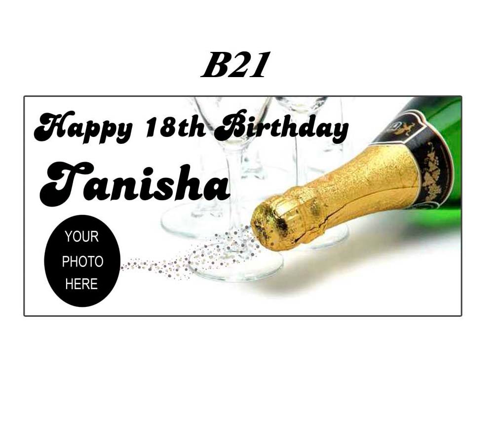 Happy Birthday Banner B21