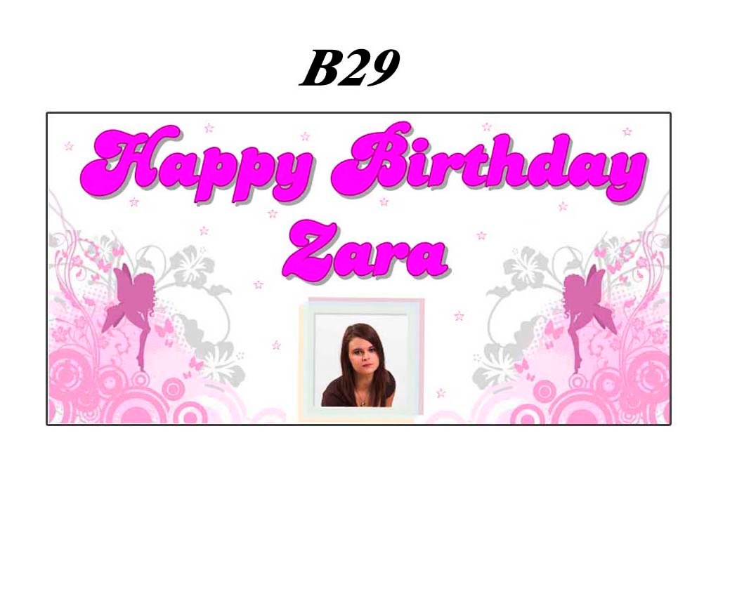 Happy Birthday Banner B29