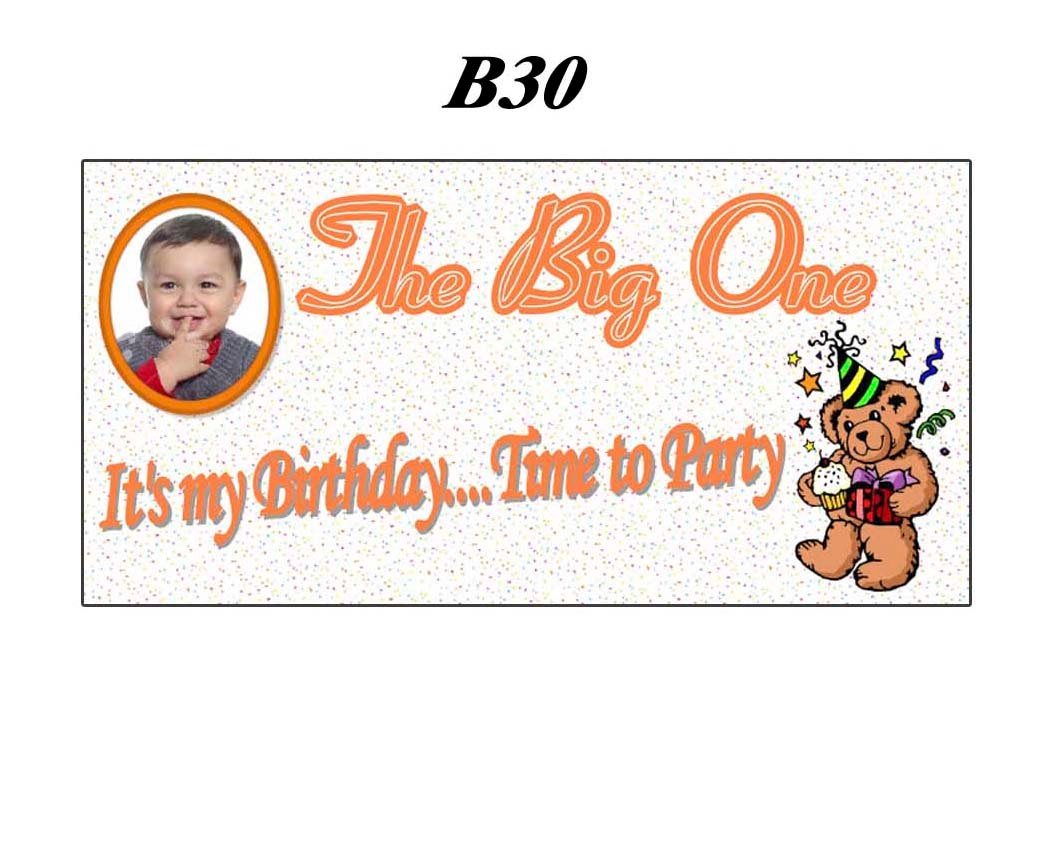 Happy Birthday Banner B30