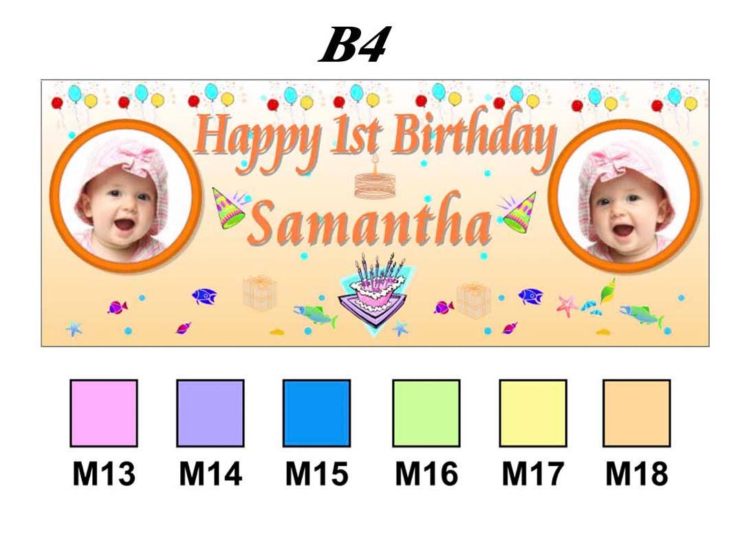 Happy Birthday Banner B4