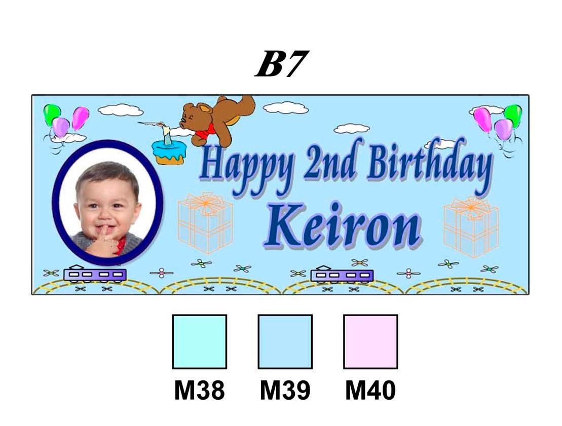 Happy Birthday Banner B7