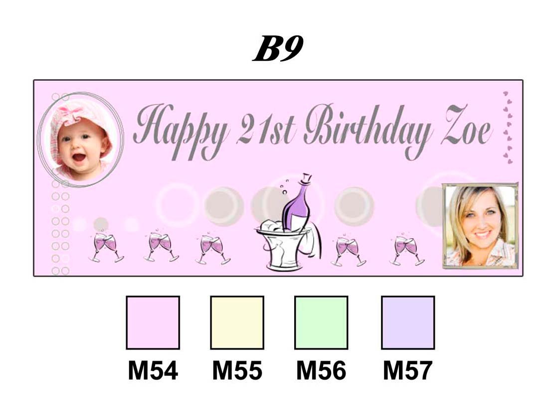 Happy Birthday Banner B9