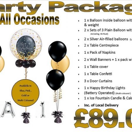 Party Package Black
