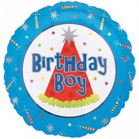 Birthday Boy Foil Balloon
