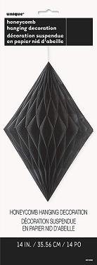 Honeycomb Hanging Decoration Black