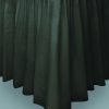 Black Plastic Table Skirt