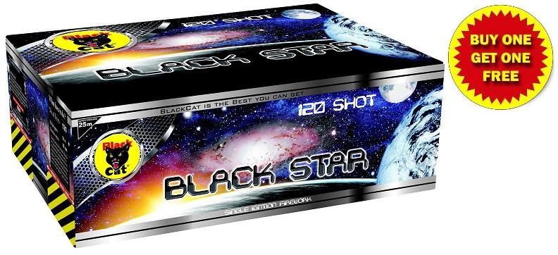 Black Star Single Ignition Fireworks