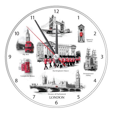 London Icon Wall Clock