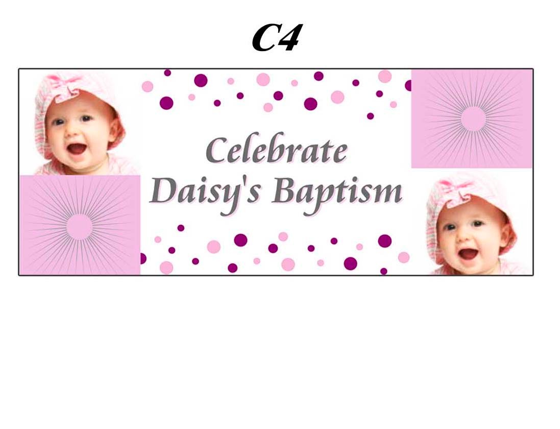 Happy Baptism Banner C4