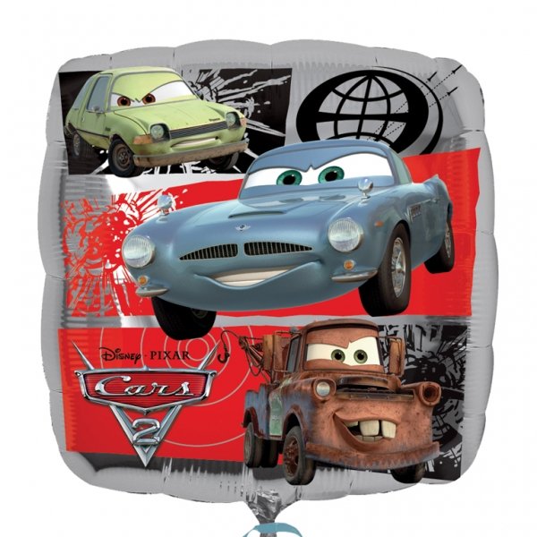 Cars Sqaure Foil Balloon