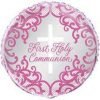 Communion Pink Foil Balloon