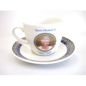 Queen's Diamond Jubilee Cup & Saucer Set