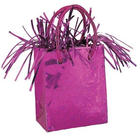 Mini Gift Bag Dark Pink Balloon Weight