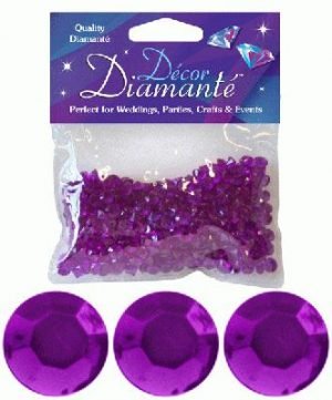 Diamante Diamonds Amethyst (Purple)