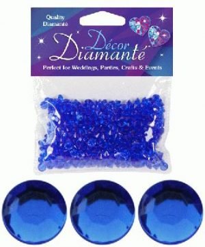 Diamante Diamonds Sapphire Blue