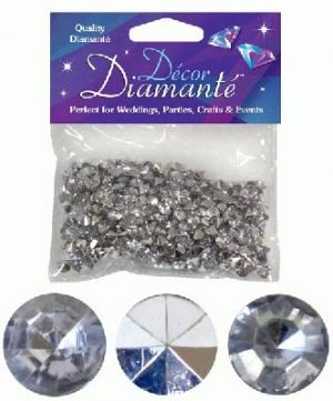 Diamante Diamonds Silver