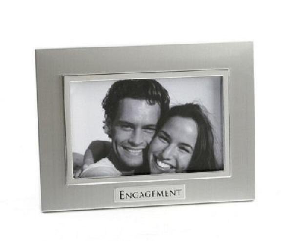 Engagement Two Tone Photo Frame