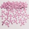 Pink Cross Confetti