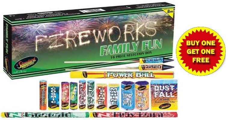 Family Fun Selection Box Fireworks (Utopia)