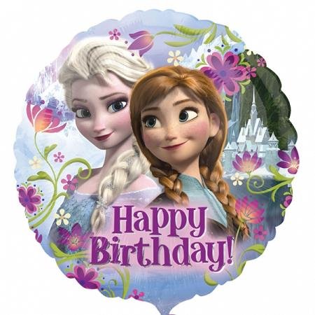 Frozen Happy Birthday Foil Balloon