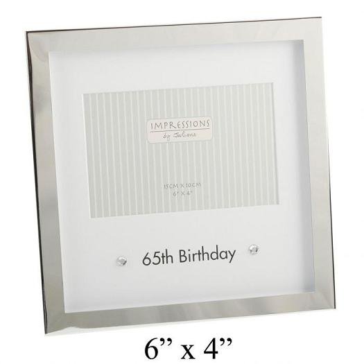 Happy 65th Birthday Mount Photo Frame