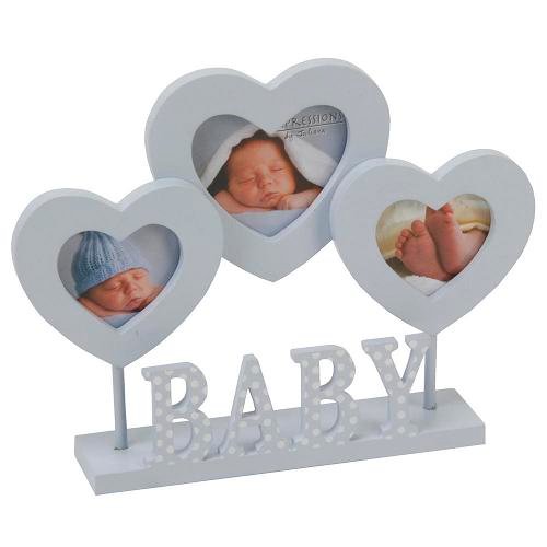 Baby Boy Mantle Photo Frame