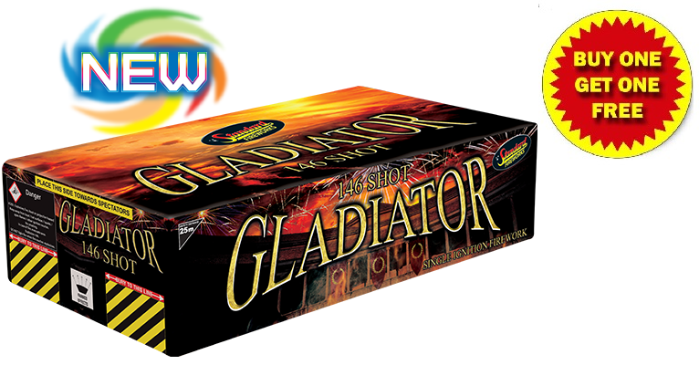 Gladiator Single Ignition Fireworks