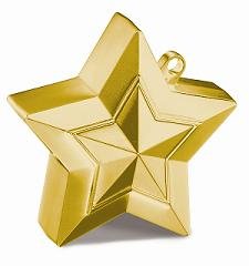 Gold Star Shaped Weight