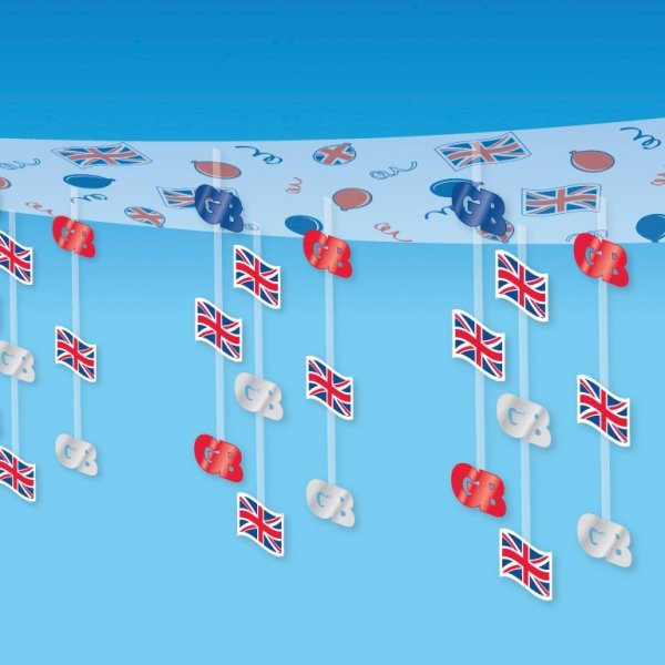 Union Jack Ceiling Decoration