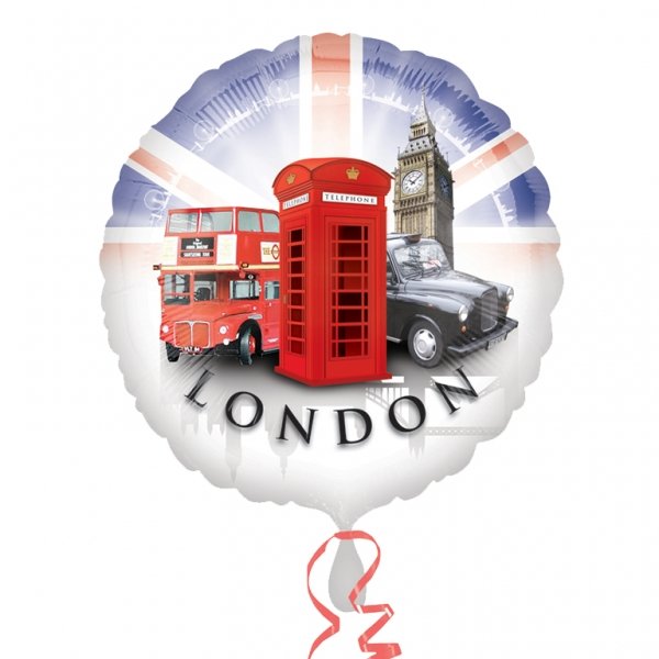 Great Britain London Icons Foil Balloon