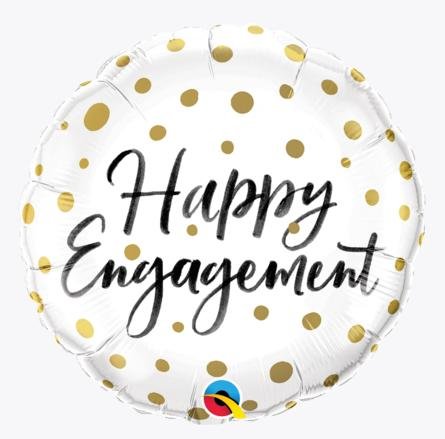 Happy Engagement Foil Balloon